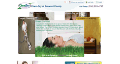 Desktop Screenshot of chemdryofbrowardcounty.com